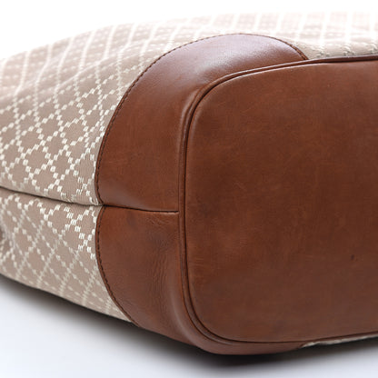 Gucci Diamante Calfskin Eva Hobo Brown 8 of 12