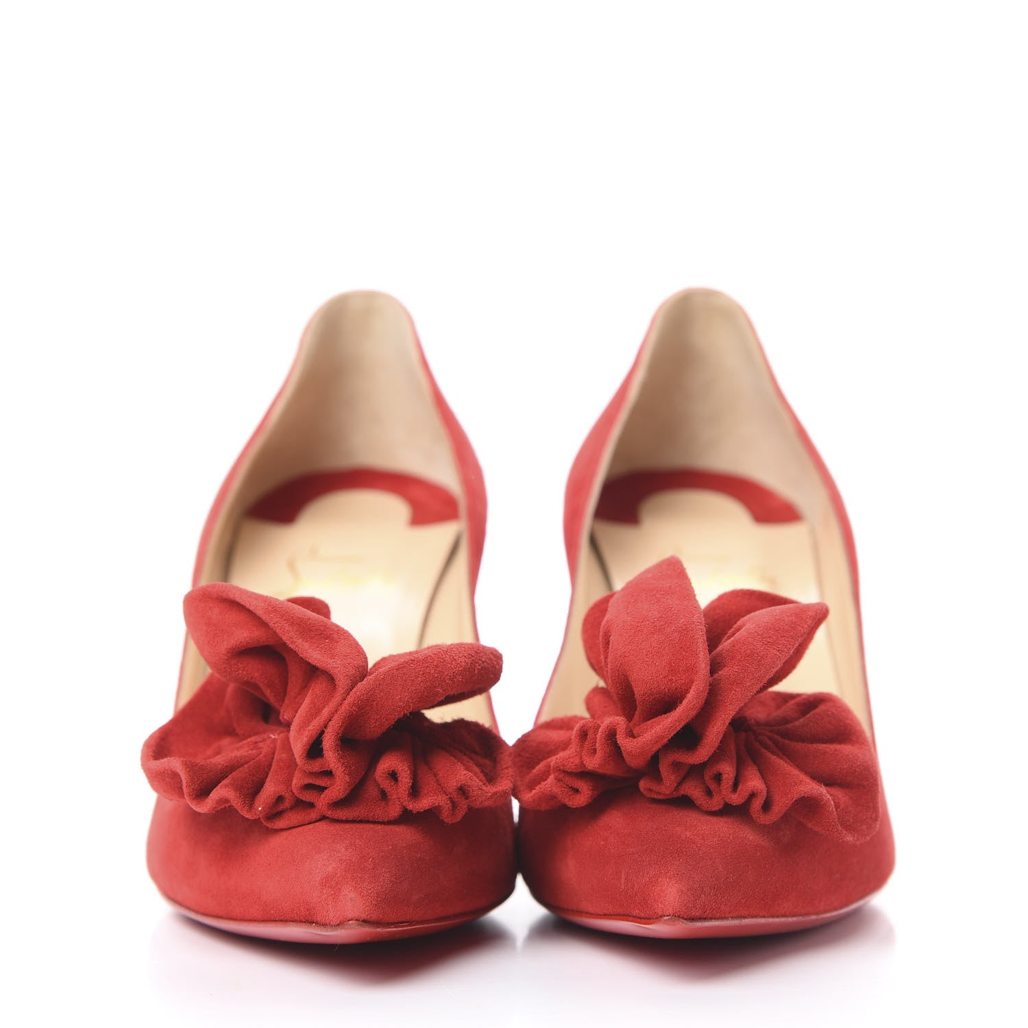 Christian Louboutin Veau Velours Anemosia 554 70 Pump 38 Loubi 2 of 8
