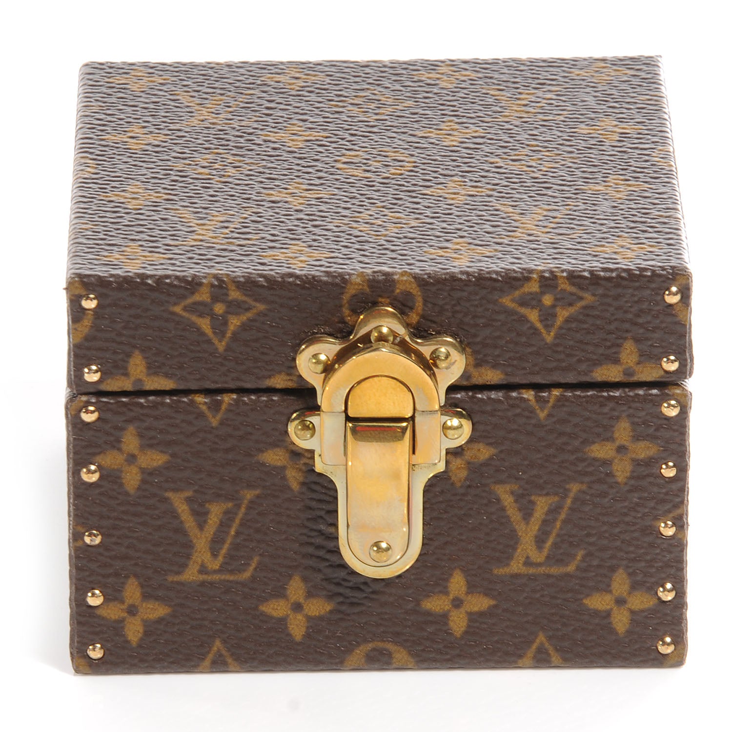 Louis Vuitton Monogram Ring Box Mini Trunk Case 1 of 7