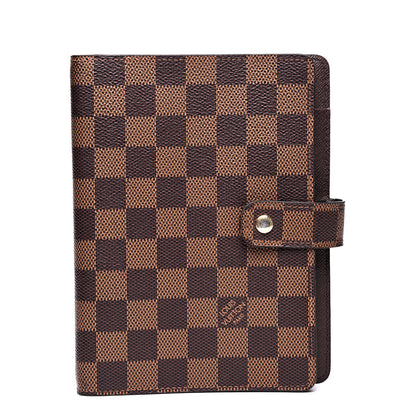 Louis Vuitton Damier Ebene Medium Ring Agenda Cover 1 of 8