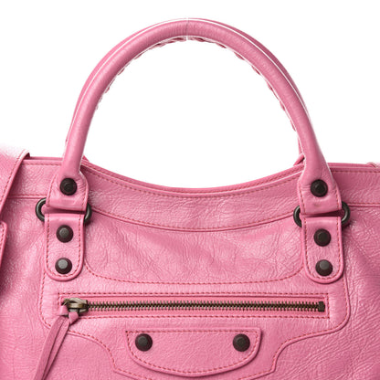 Balenciaga Agneau Classic Hardware City Rose Guimauve 10 of 10