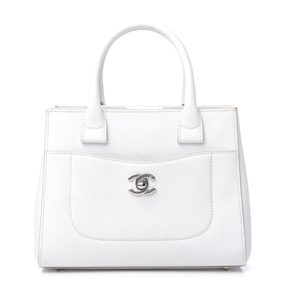 Chanel Grained Calfskin Mini Neo Executive Shopper Tote White 1 of 10