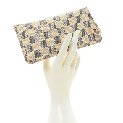 Louis Vuitton Damier Azur Sunglasses Case MM 2 of 8