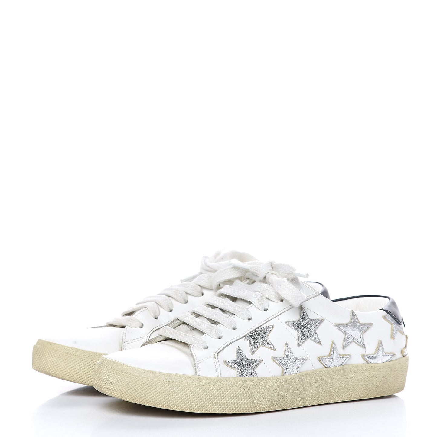 Nappa Star Court Sneakers 34 Off White