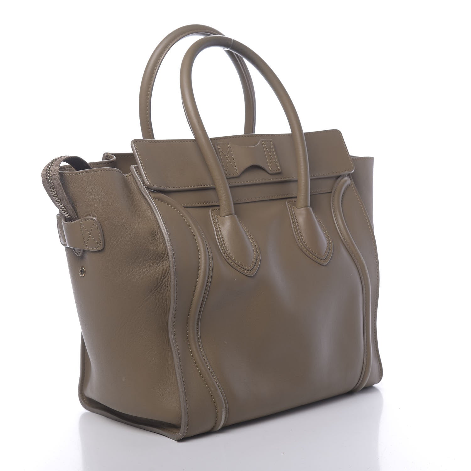Celine Smooth Calfskin Mini Luggage Souris 3 of 28