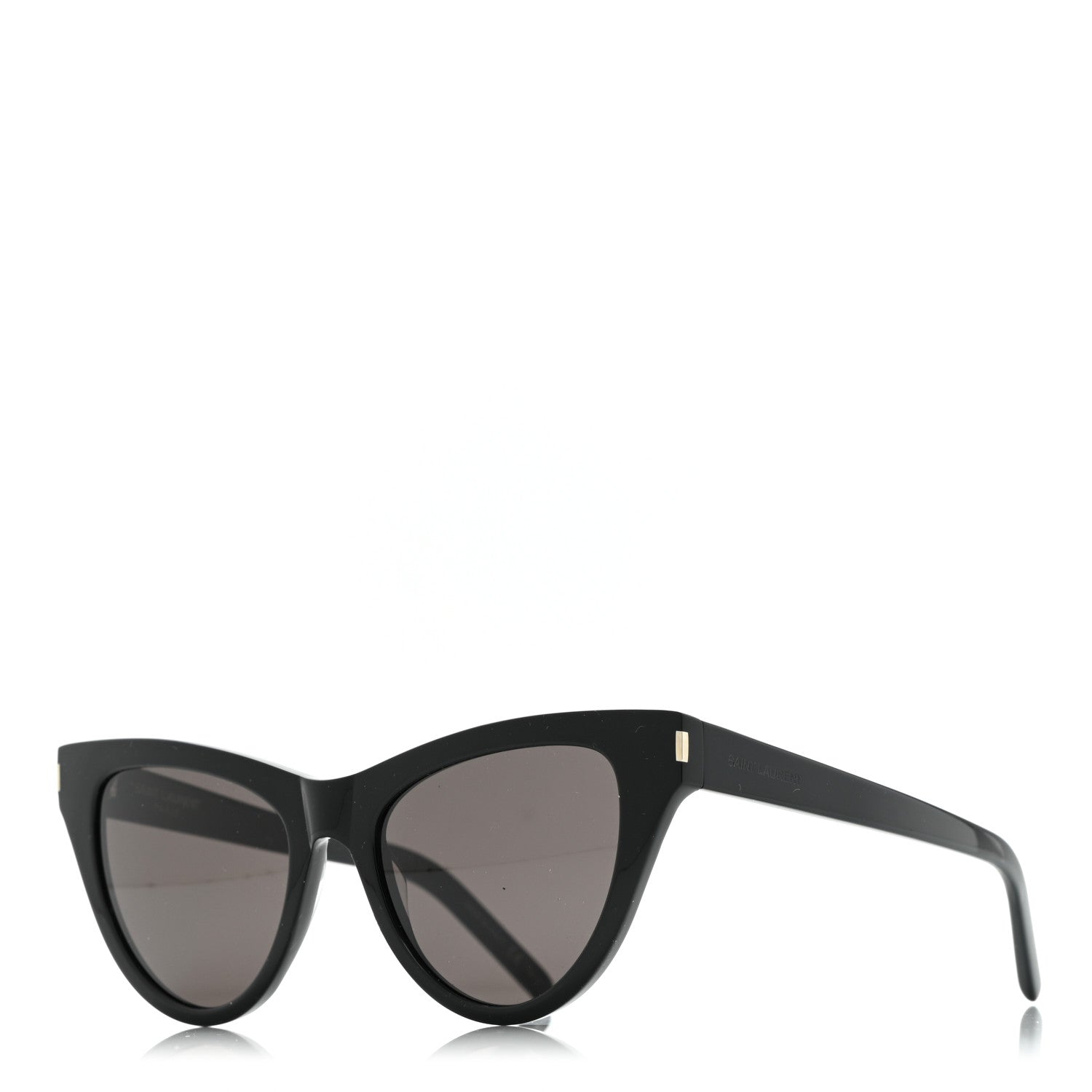 Saint Laurent Acetate Cat 3 Cat Eye Sunglasses SL425 Black 1 of 8