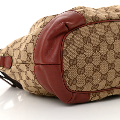 Gucci Monogram Medium Sukey Top Handle Dark Red 9 of 19