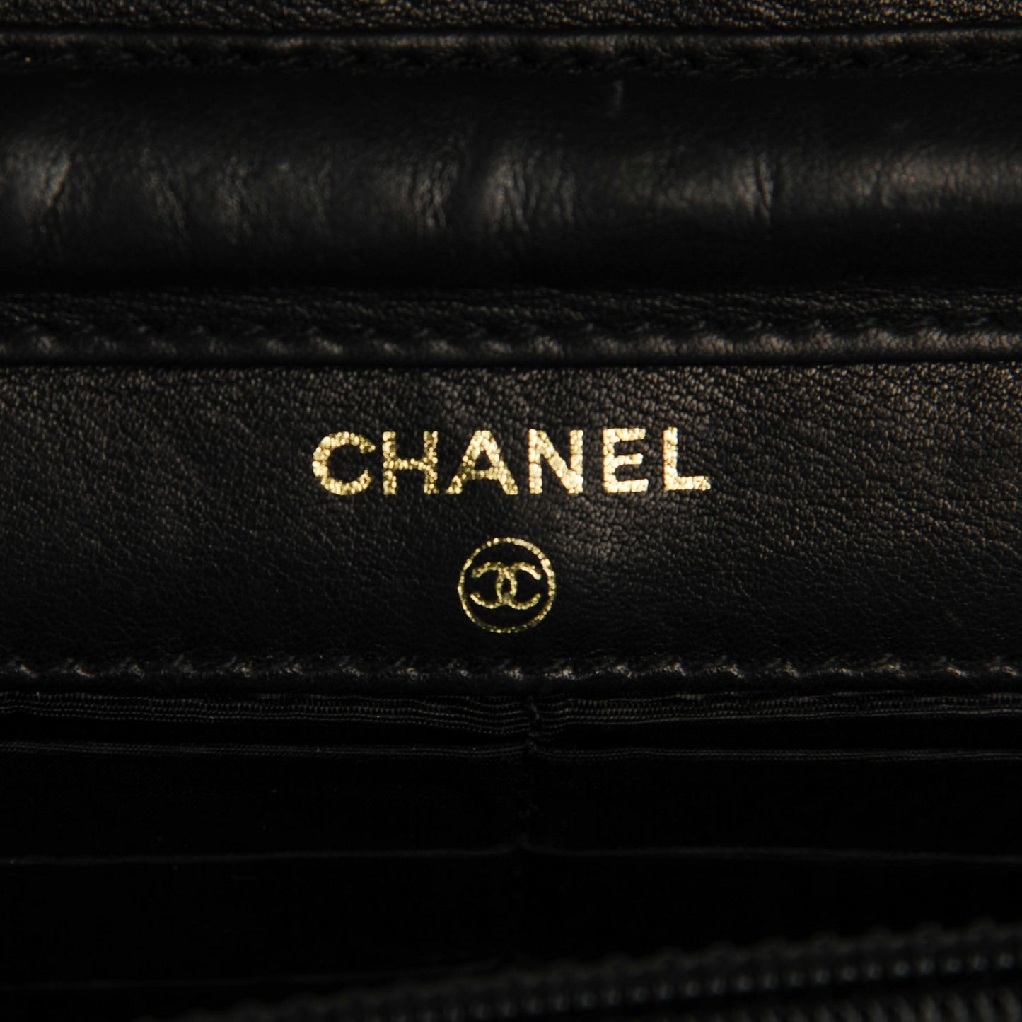 Caviar Timeless CC Wallet on Chain WOC Black