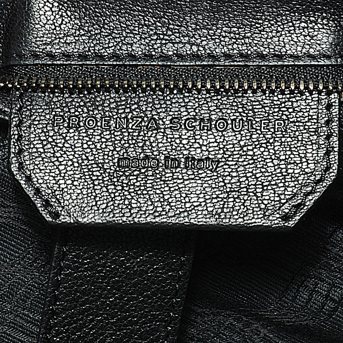 Proenza Schouler Lambskin PS1 Medium Satchel Black 5 of 8