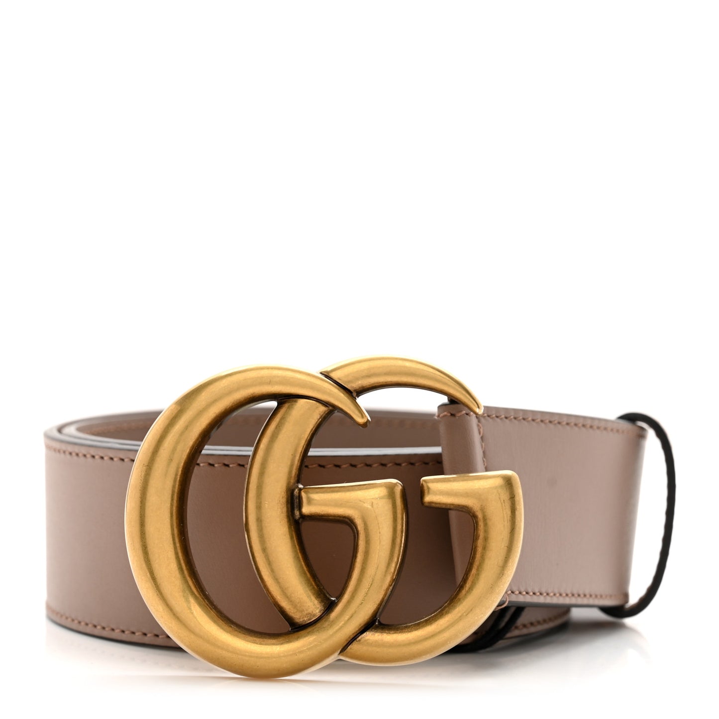 Calfskin Double G 40mm Belt 75/30 Porcelain Rose