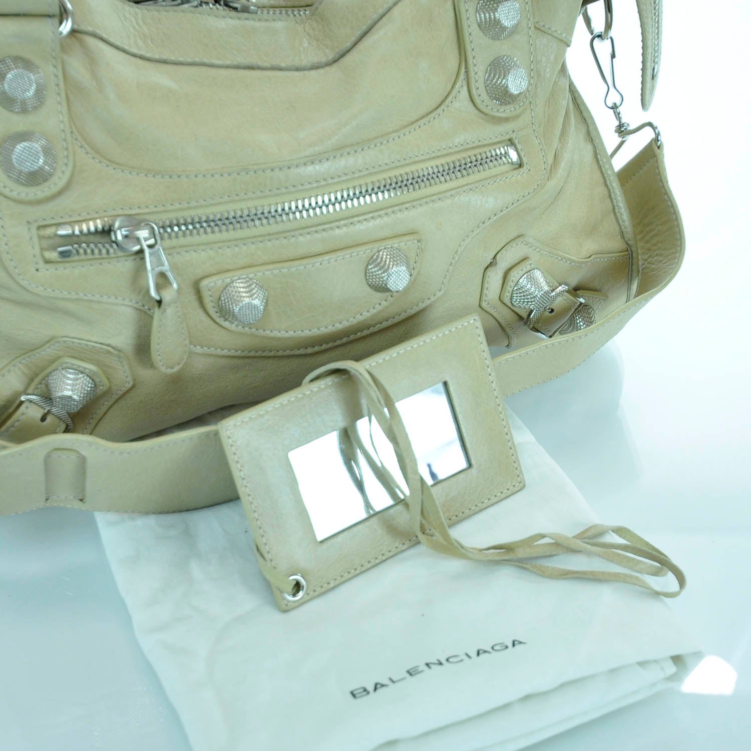 Balenciaga Agneau Giant CIty Tote Sahara 6 of 12