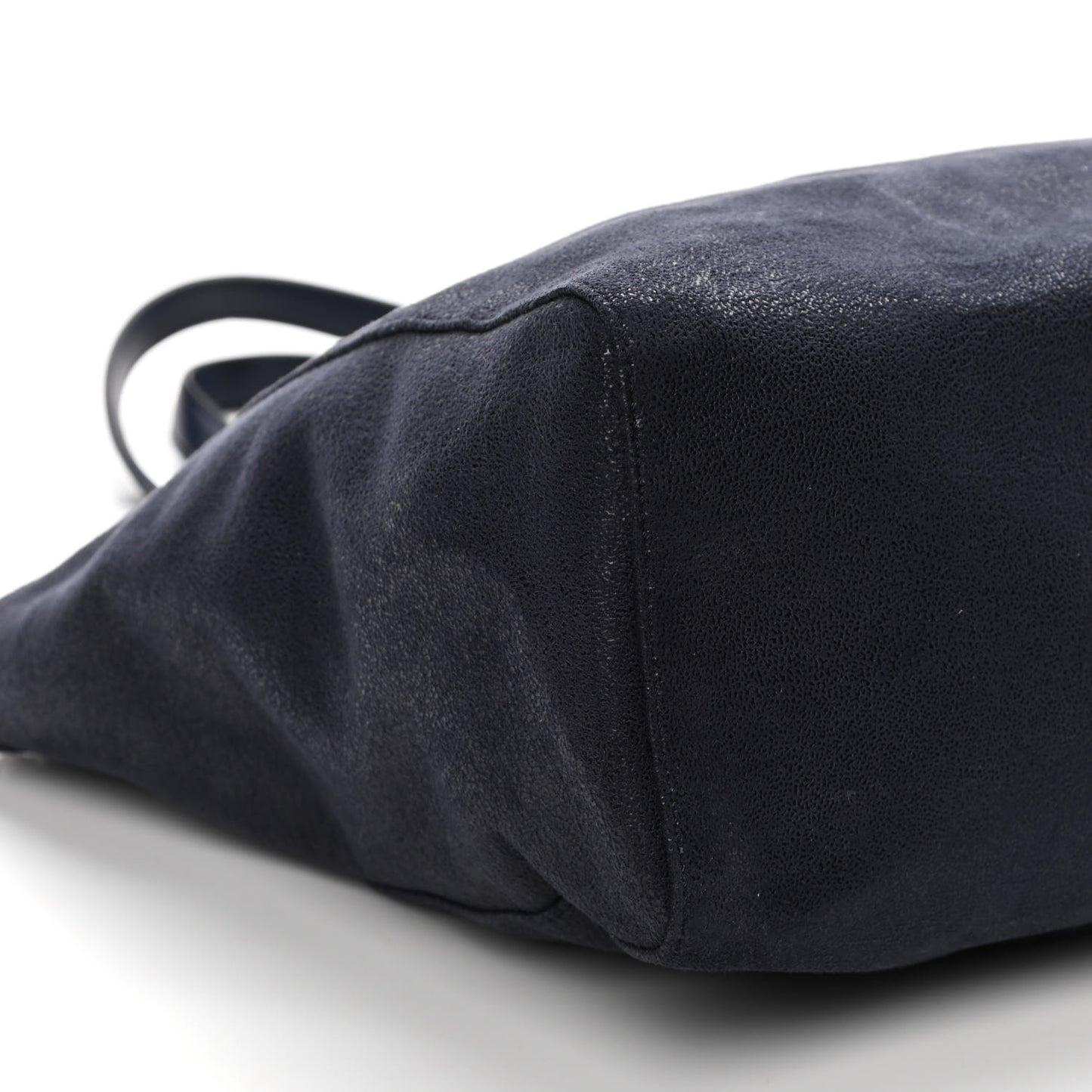 Shaggy Deer Falabella East West Shopper Tote Navy