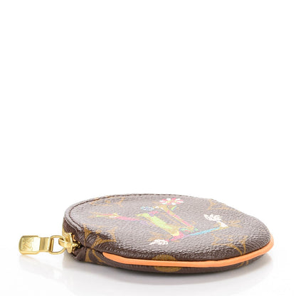 Louis Vuitton Monogram MOCA Round Coin Purse 4 of 7