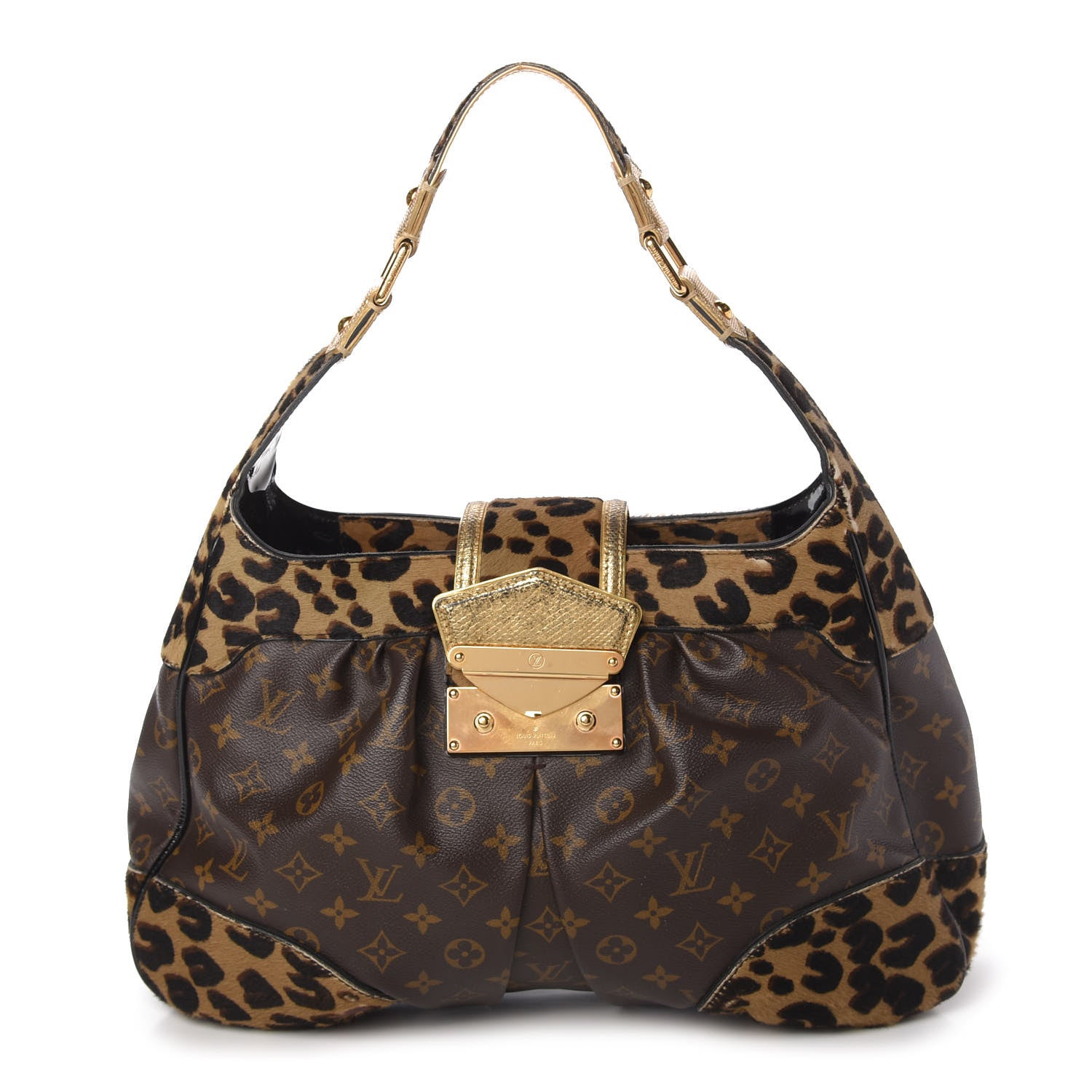 Louis Vuitton Monogram Leopard Polly 1 of 9