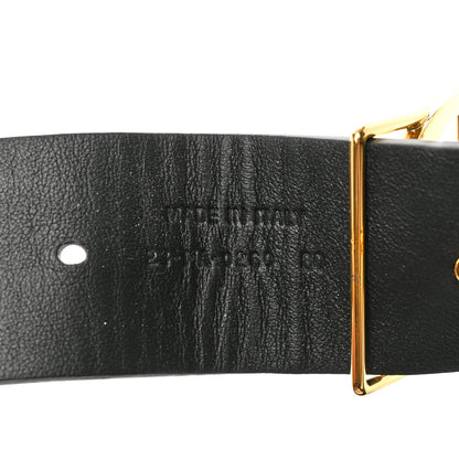 Christian Dior Calfskin 30 Montaigne Belt 80 32 Black 4 of 9