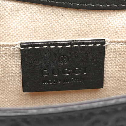 Gucci Guccissima Medium Emily Chain Shoulder Bag Black 6 of 11