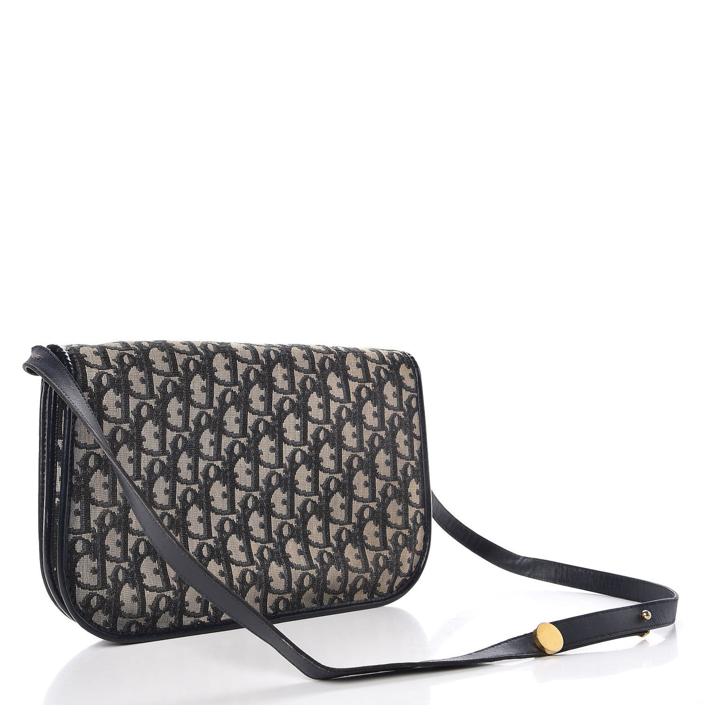 Monogram Flap Navy Blue