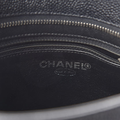 Chanel Caviar Quilted Medallion Tote Black 6 of 10