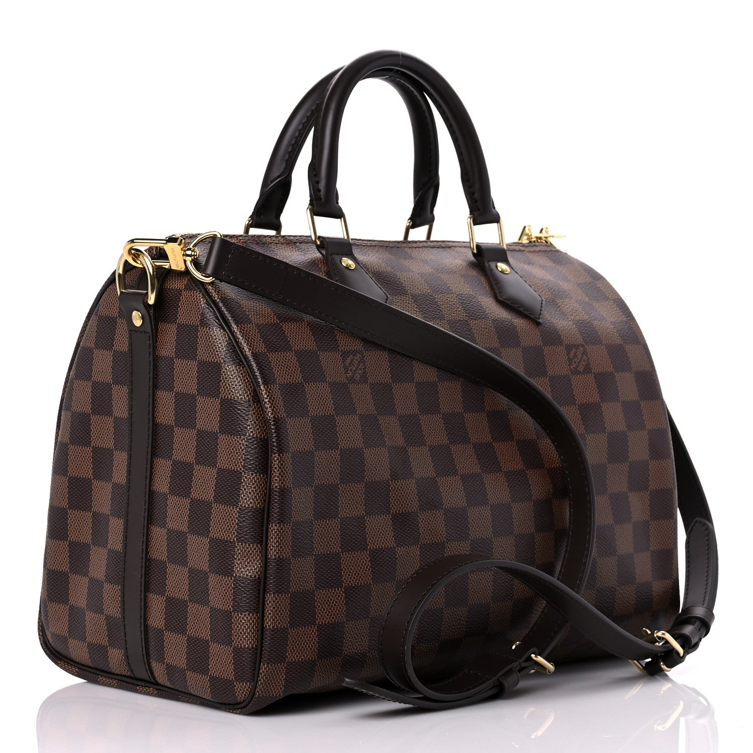 Louis Vuitton Damier Ebene Speedy Bandouliere 30 3 of 11