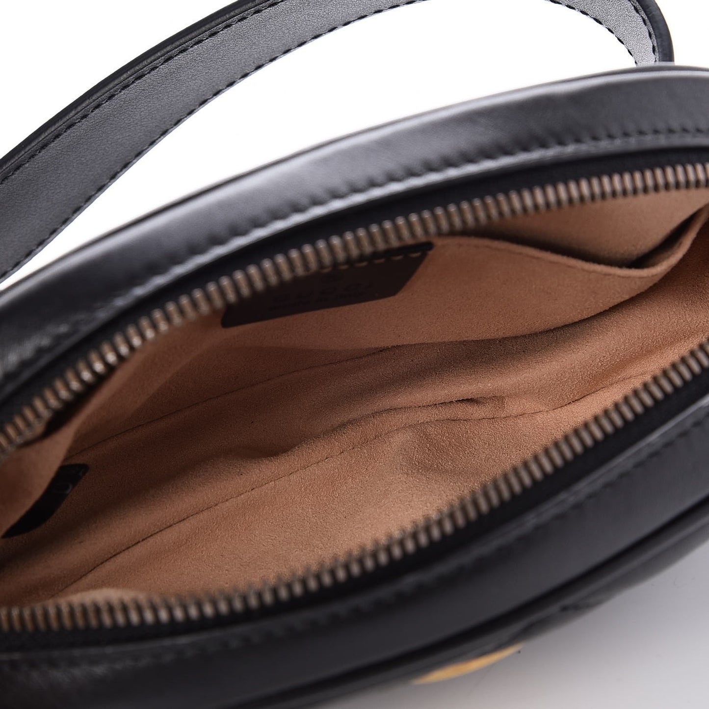 Calfskin Matelasse GG Marmont Belt Bag 95 38 Black