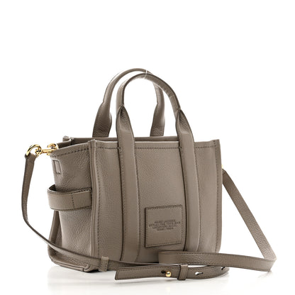 Marc Jacobs Grained Calfskin Small The Tote Bag Cement 3 of 11