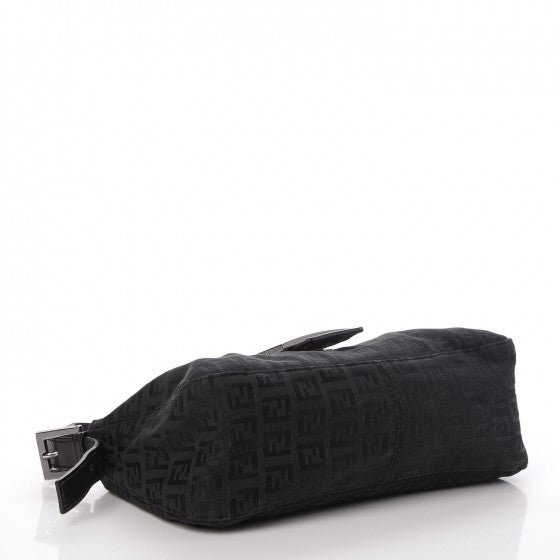 Fendi Zucchino Baguette Black 4 of 9