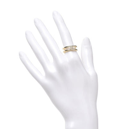 David Yurman 18K Yellow Gold Diamond 6.5mm Continuance Band Ring 52 6 2 of 4