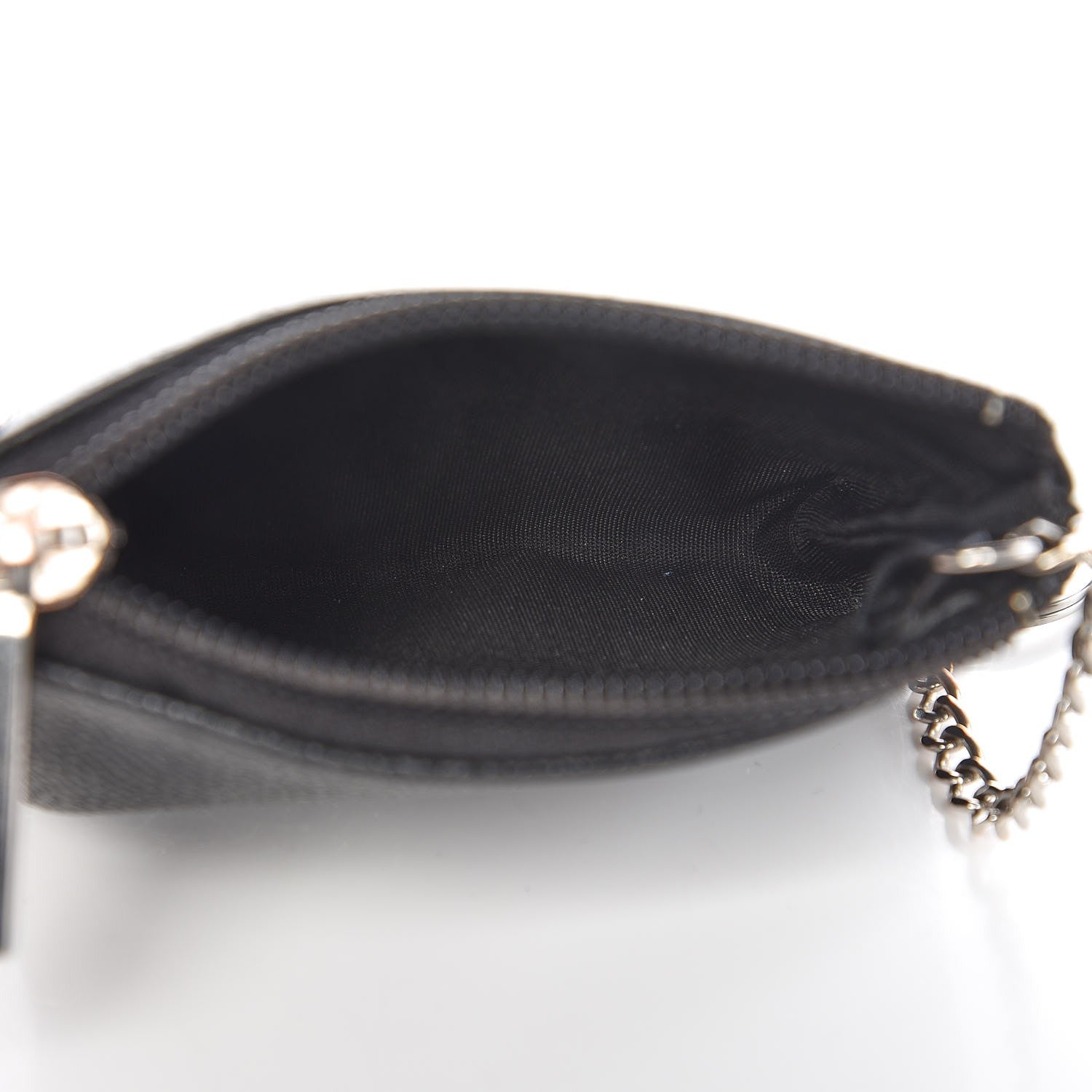 Chanel Caviar Timeless CC Key Holder Black 5 of 12