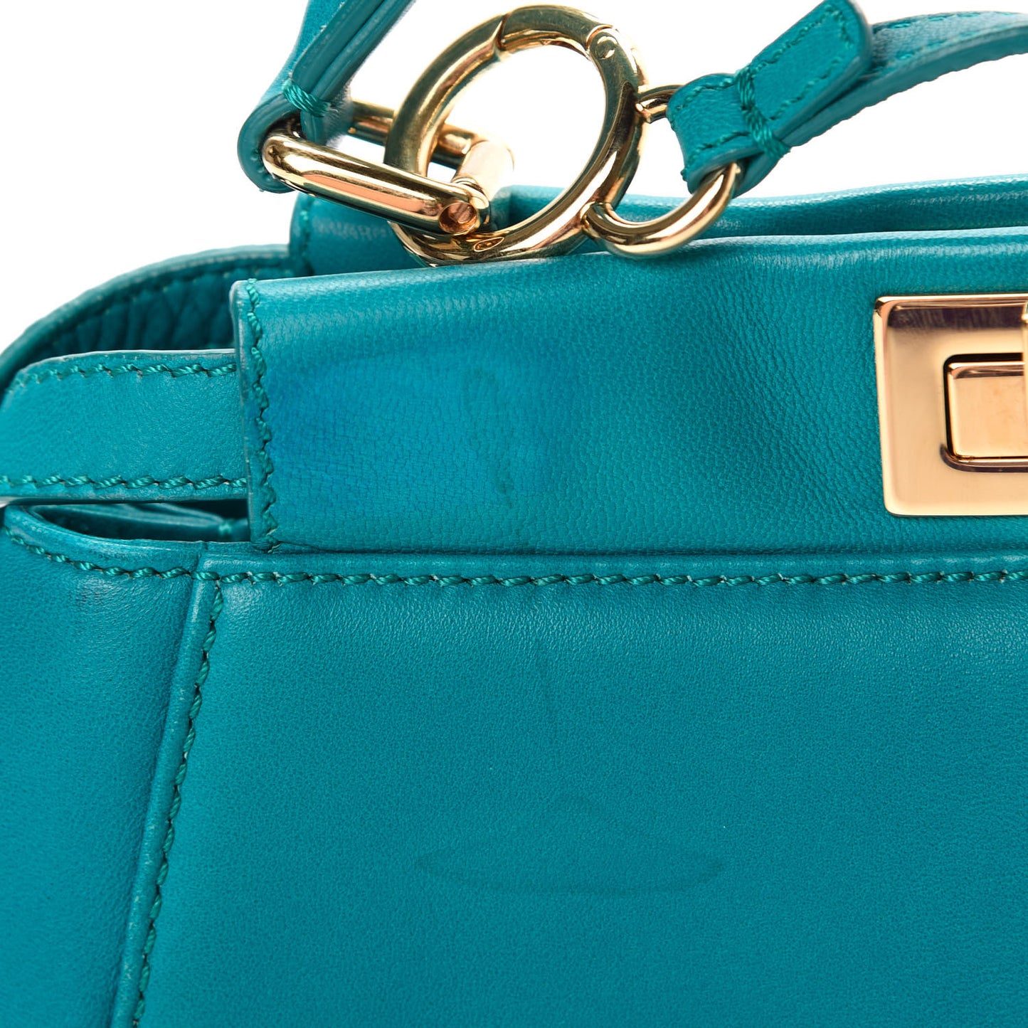 Nappa Mini Peekaboo Iconic Satchel Lago