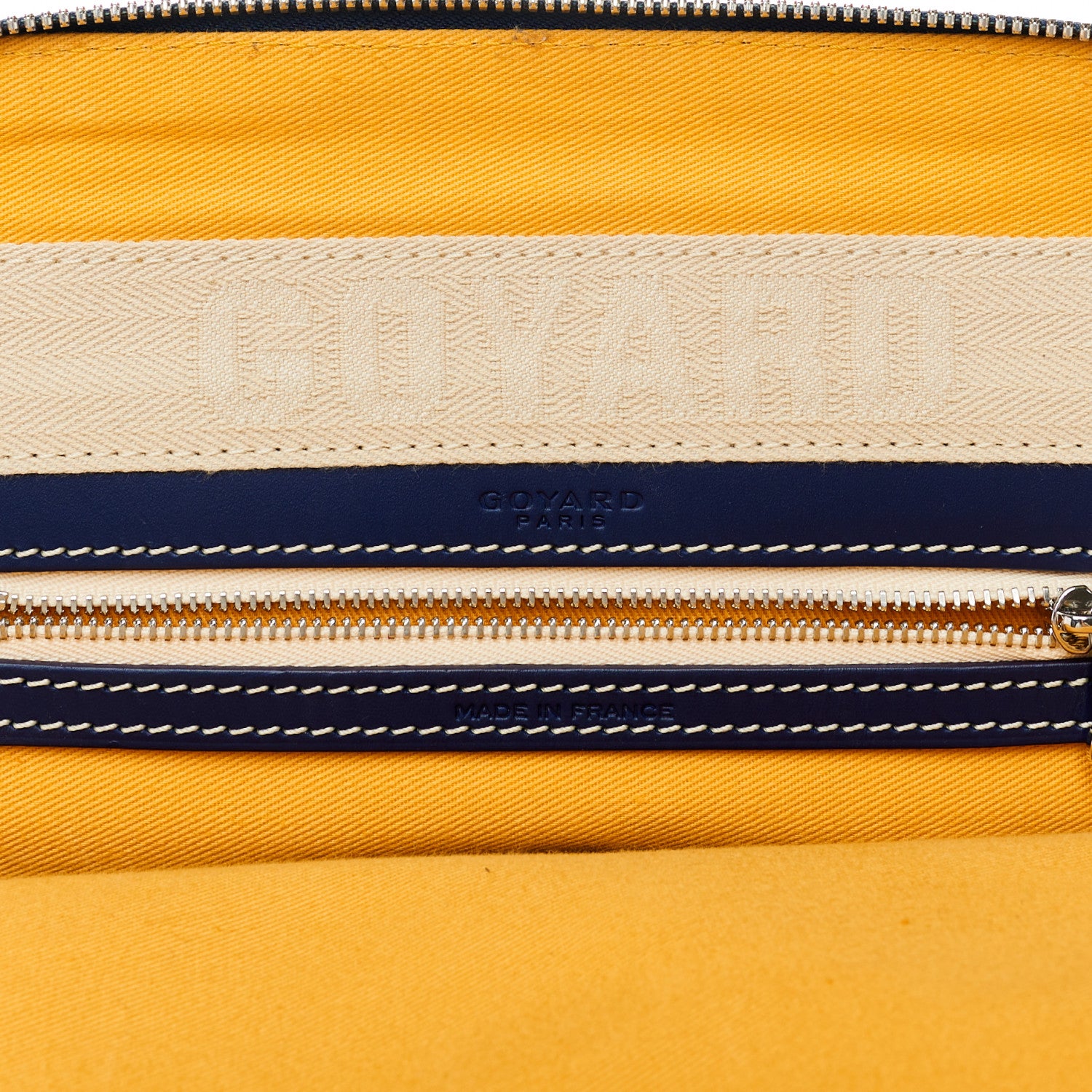 Goyard Goyardine Sac Vendome PM Navy 5 of 12