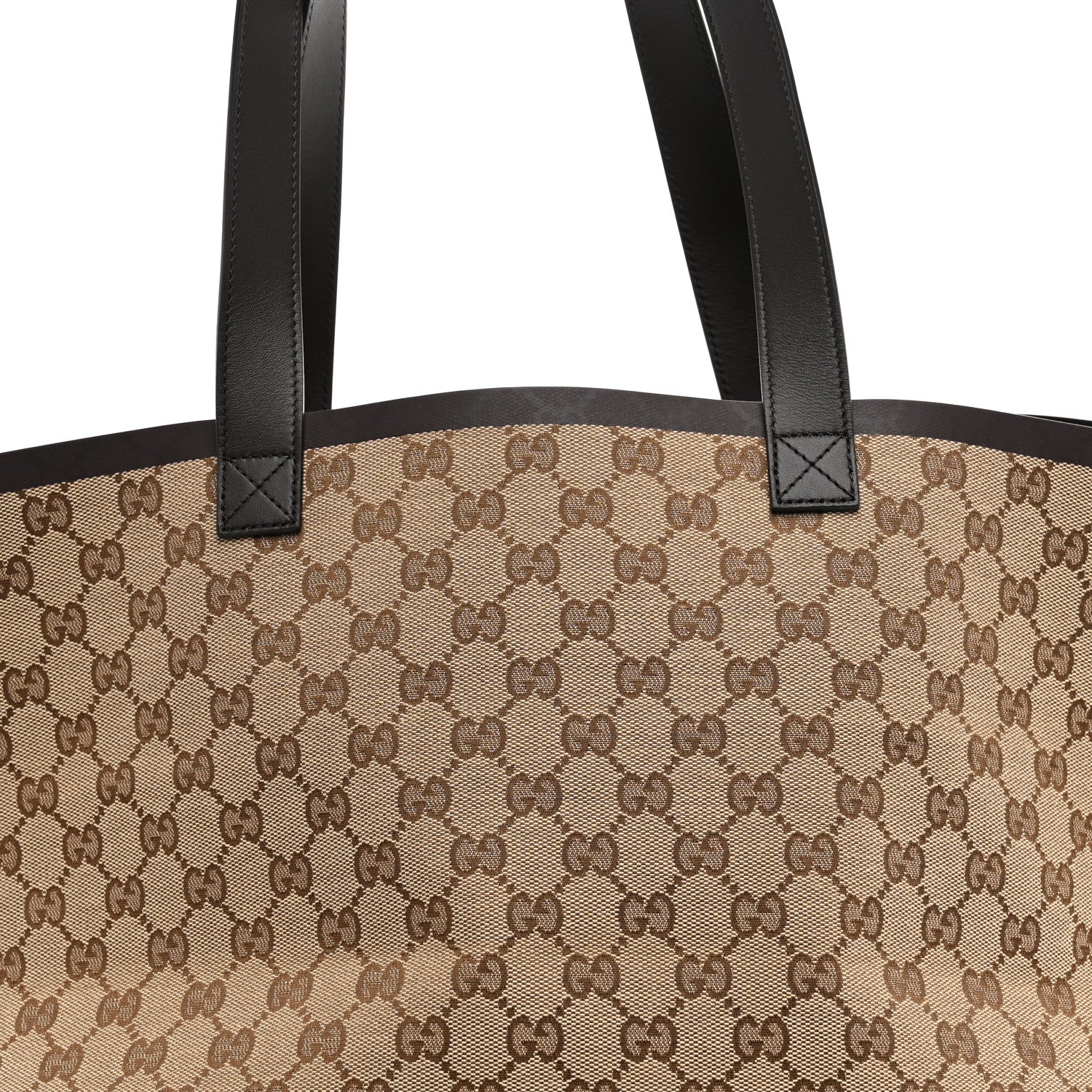 Gucci Monogram Medium Totissima Shopping Tote Beige Ebony 9 of 11