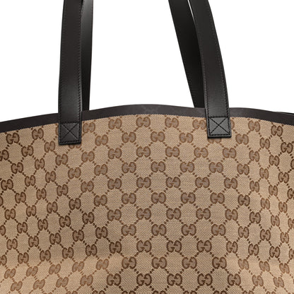 Gucci Monogram Medium Totissima Shopping Tote Beige Ebony 9 of 11
