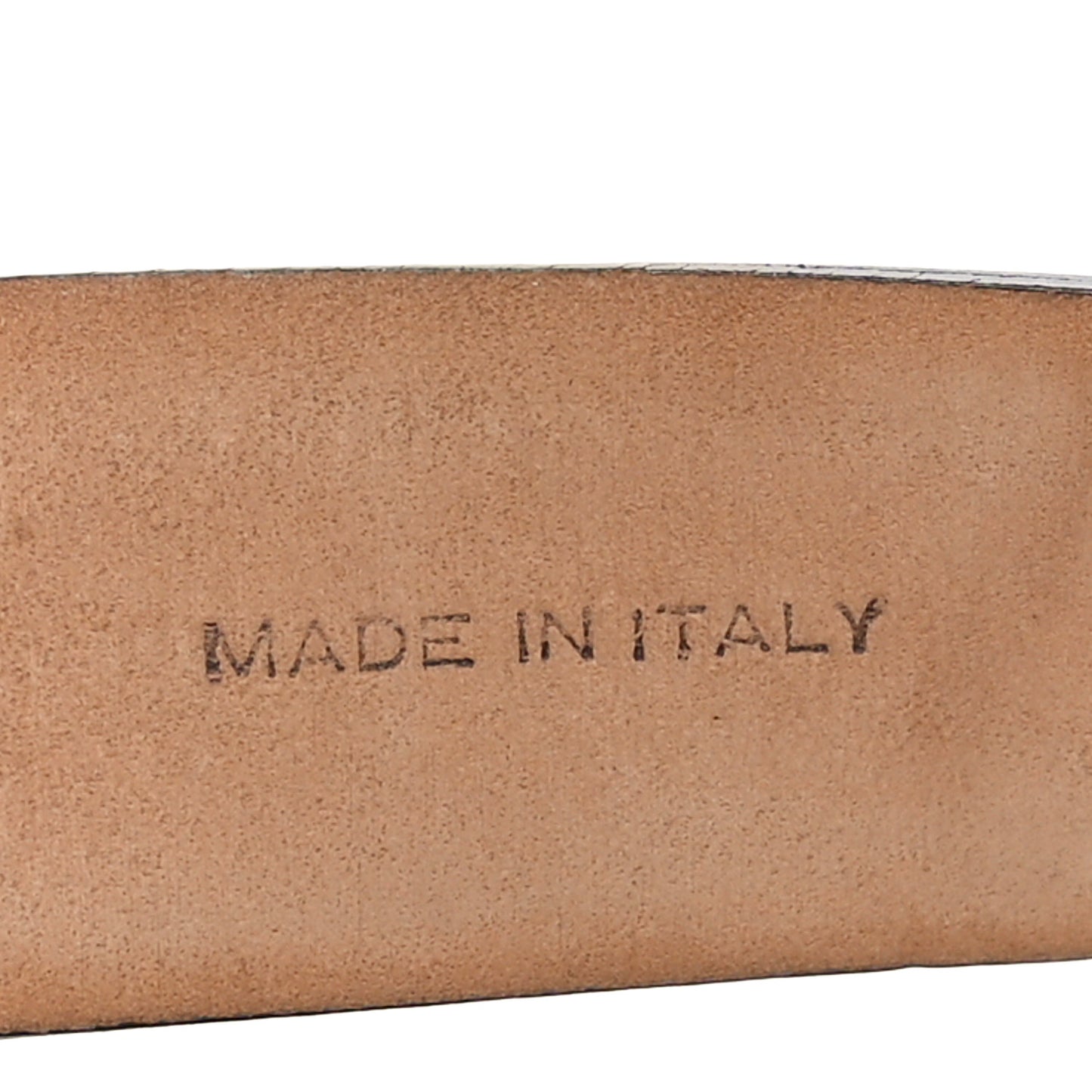 Calfskin VLogo Belt 85 34 Poudre