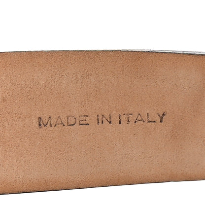 Valentino Garavani Calfskin VLogo Belt 85 34 Poudre 7 of 7