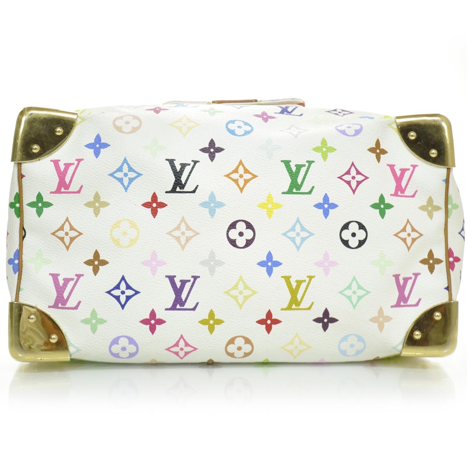 Louis Vuitton Monogram Multicolor Speedy 30 White 5 of 11