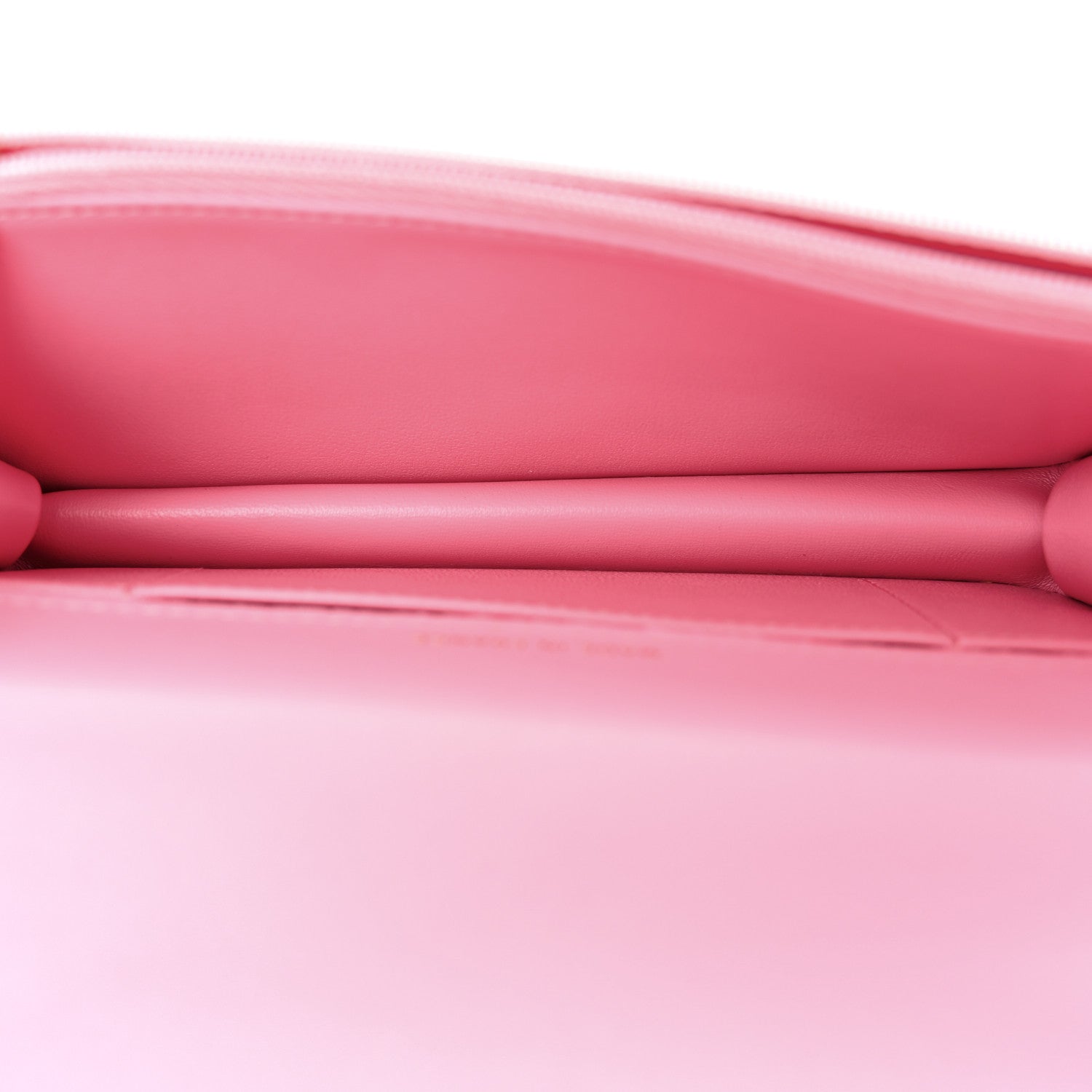 Chanel Lambskin Quilted Flap Phone Holder With Chain Pink 5 of 11