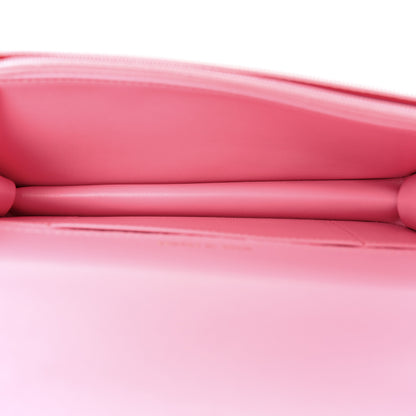 Chanel Lambskin Quilted Flap Phone Holder With Chain Pink 5 of 11