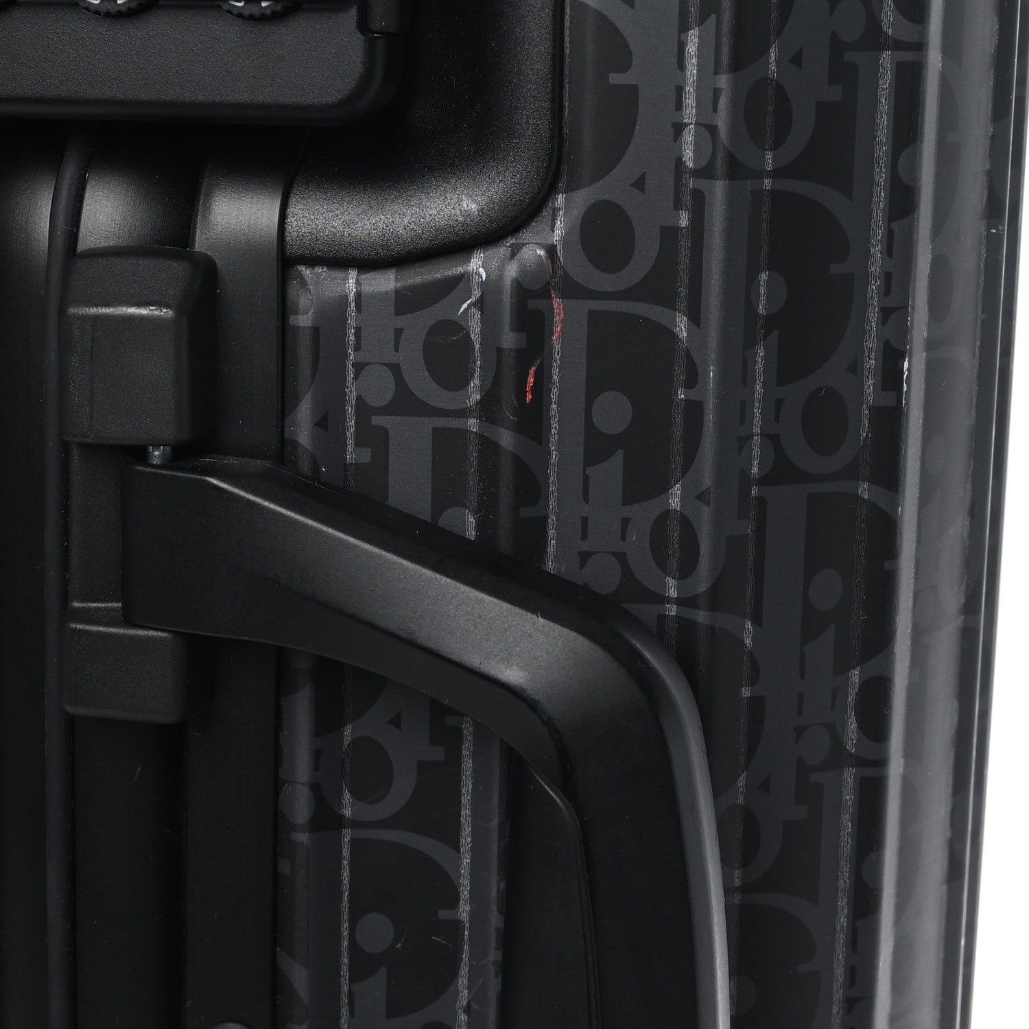 Christian Dior X RIMOWA Aluminum Gradient Cabin Luggage Black 9 of 10