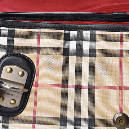 Burberry House Check Satchel Black 9 of 17