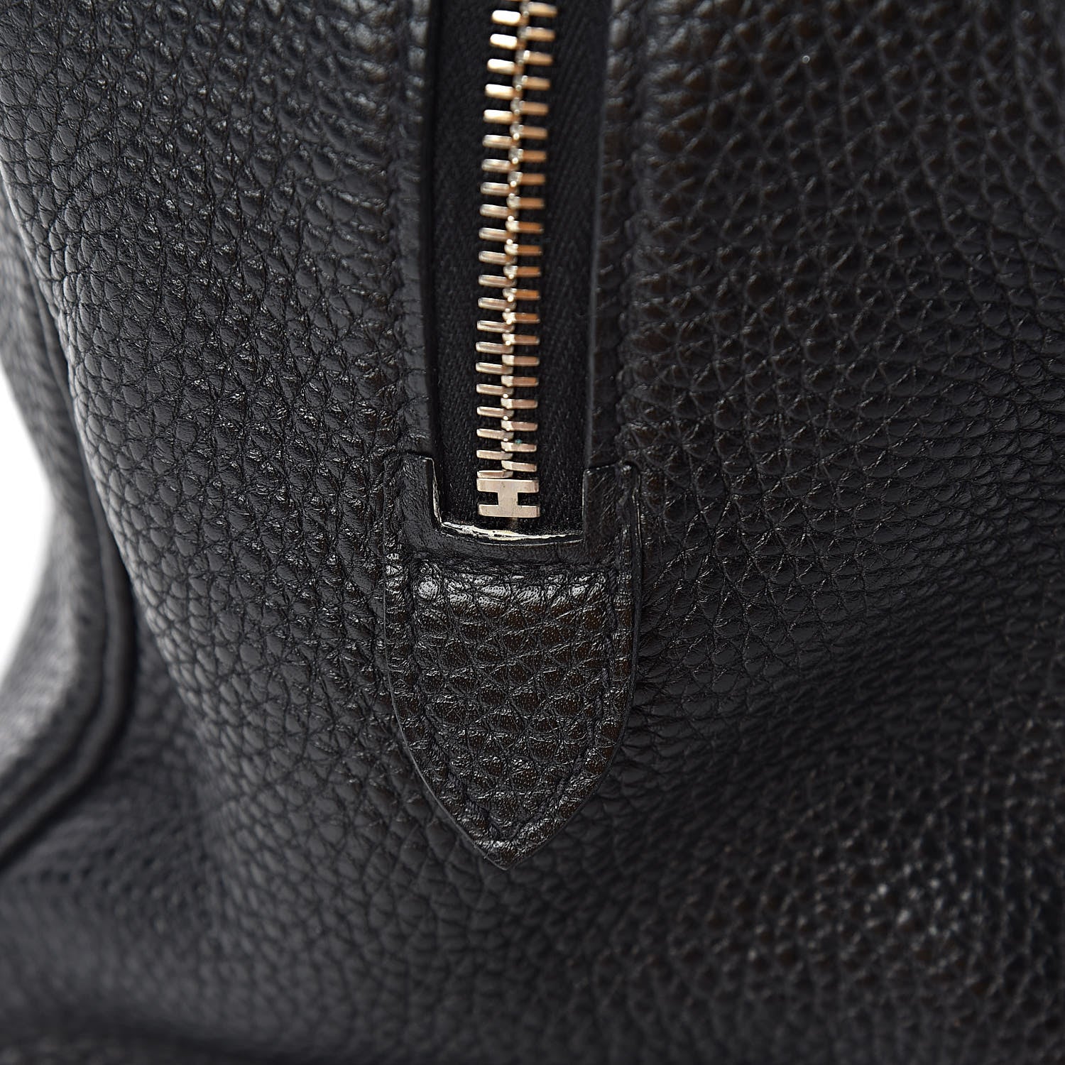 Hermes Taurillon Clemence Victoria II 35 Black 11 of 13