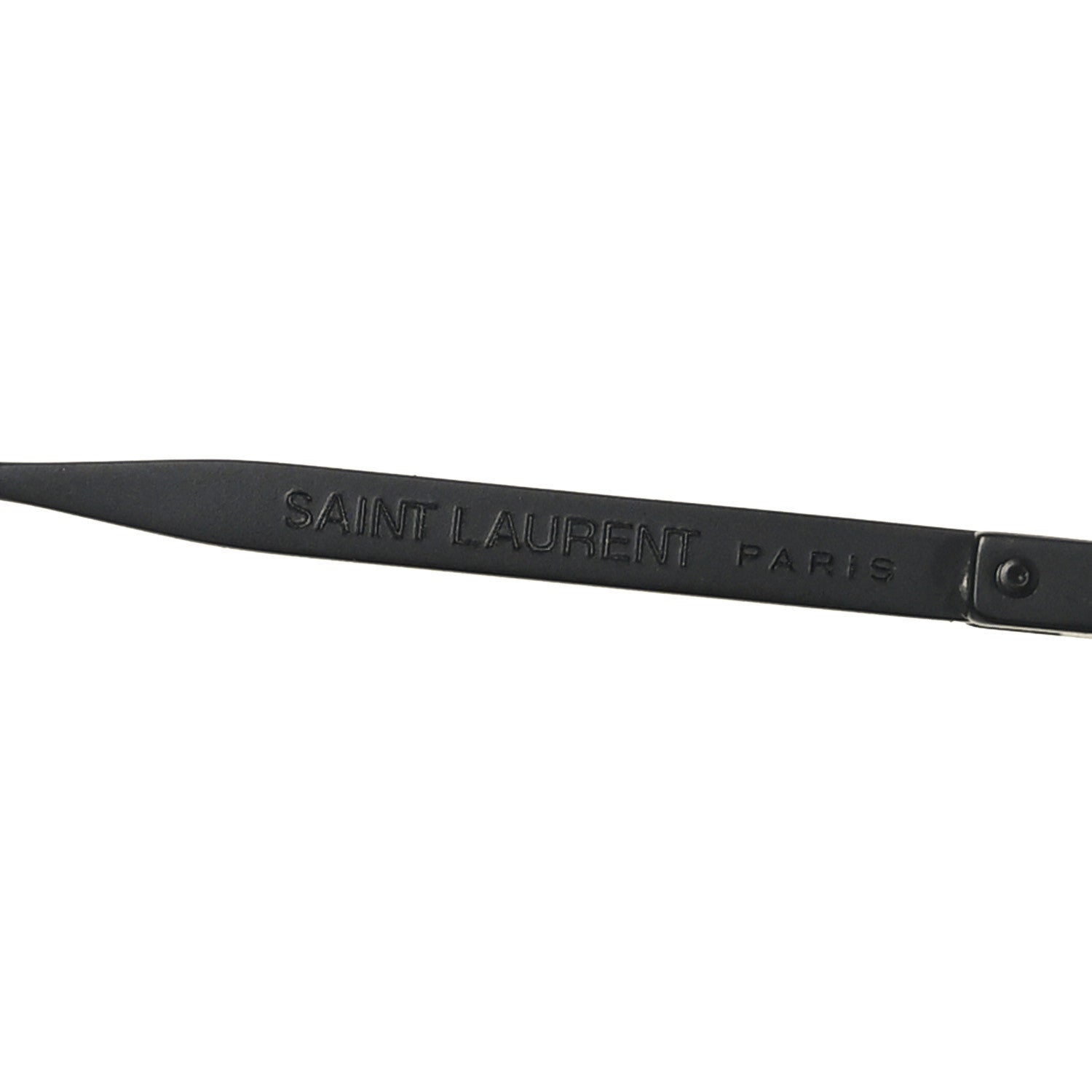 Saint Laurent Metal Aviator Classic 11/F Sunglasses Black 5 of 8