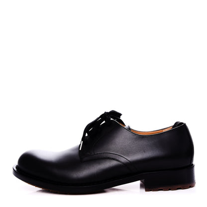 Valentino Garavani Nappa Mens Derby Loafers 44 Black 1 of 9