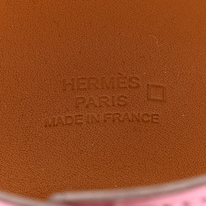 Hermes Matte Alligator Collier De Chien CDC Bracelet T2 5P Pink 3 of 3