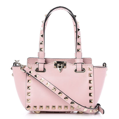 Valentino Garavani Vitello Micro Rockstud Tote Cipria 1 of 8
