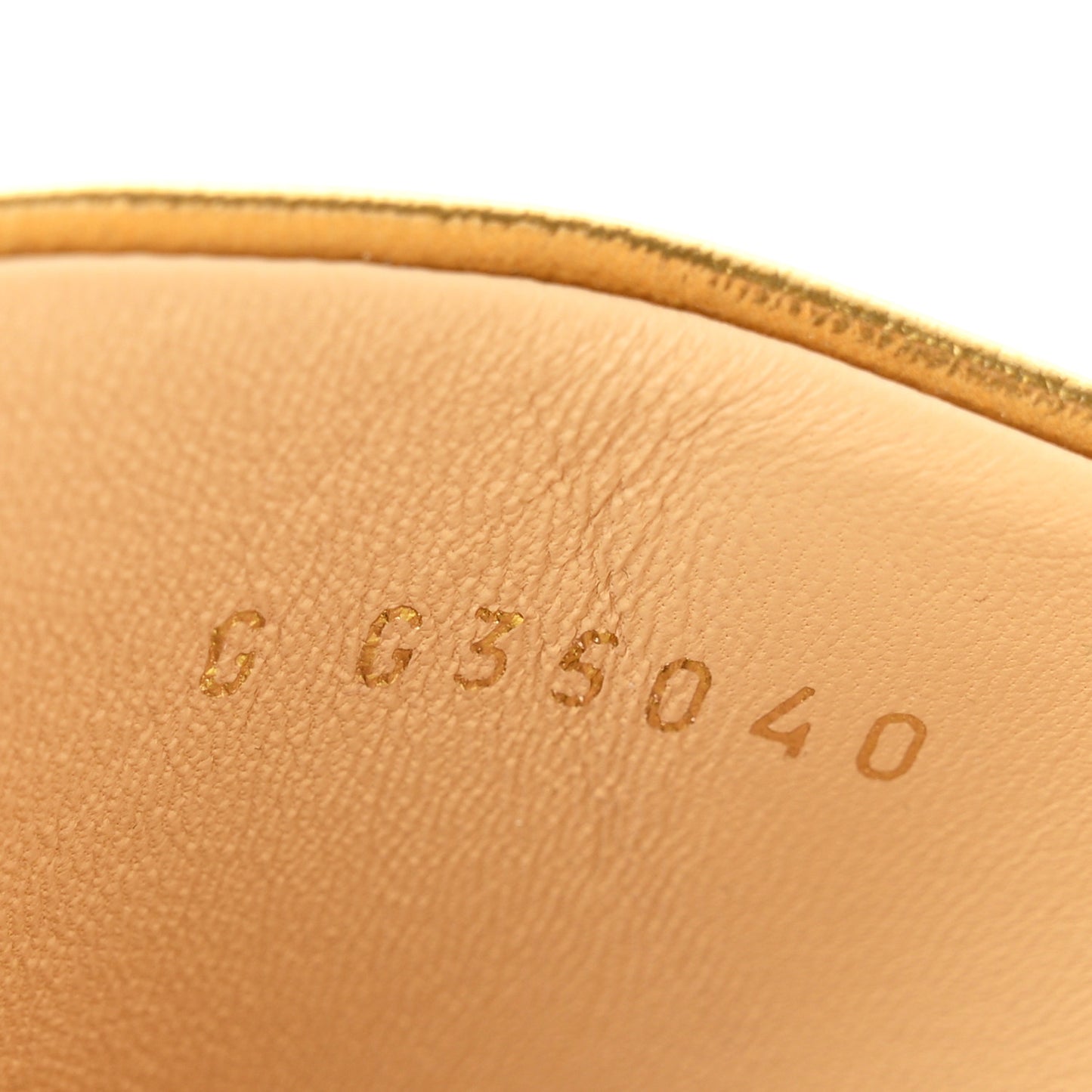 Laminated Lambskin Enamel CC Mules Sandals 39 Beige