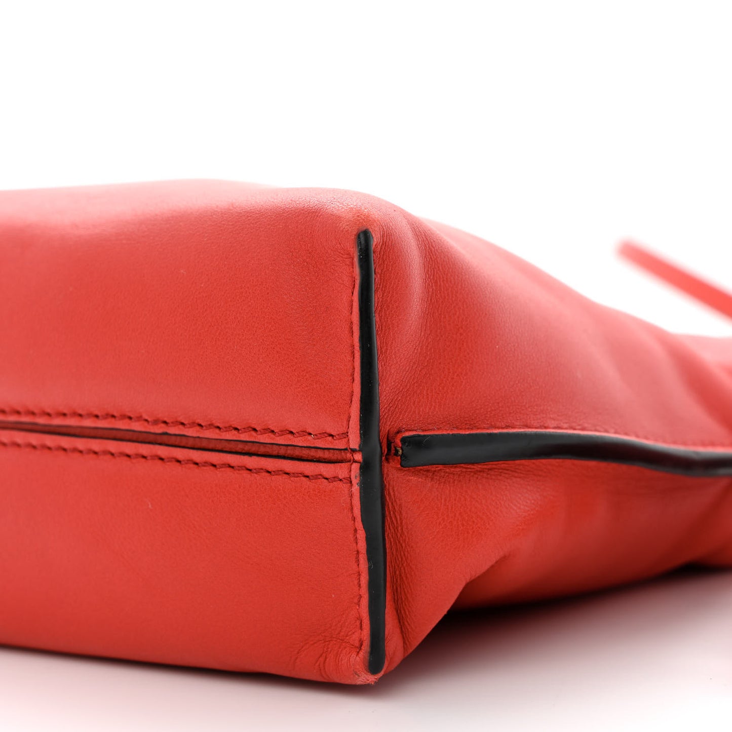 Calfskin Mini Flamenco Knot Crossbody Bag Scarlet