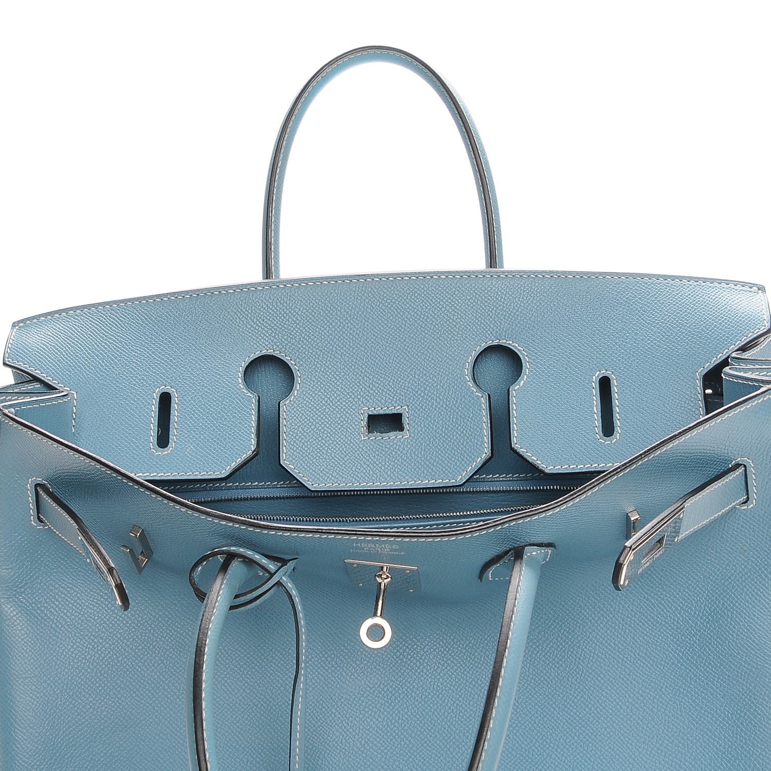 Hermes Epsom Birkin 35 Blue Jean 11 of 24