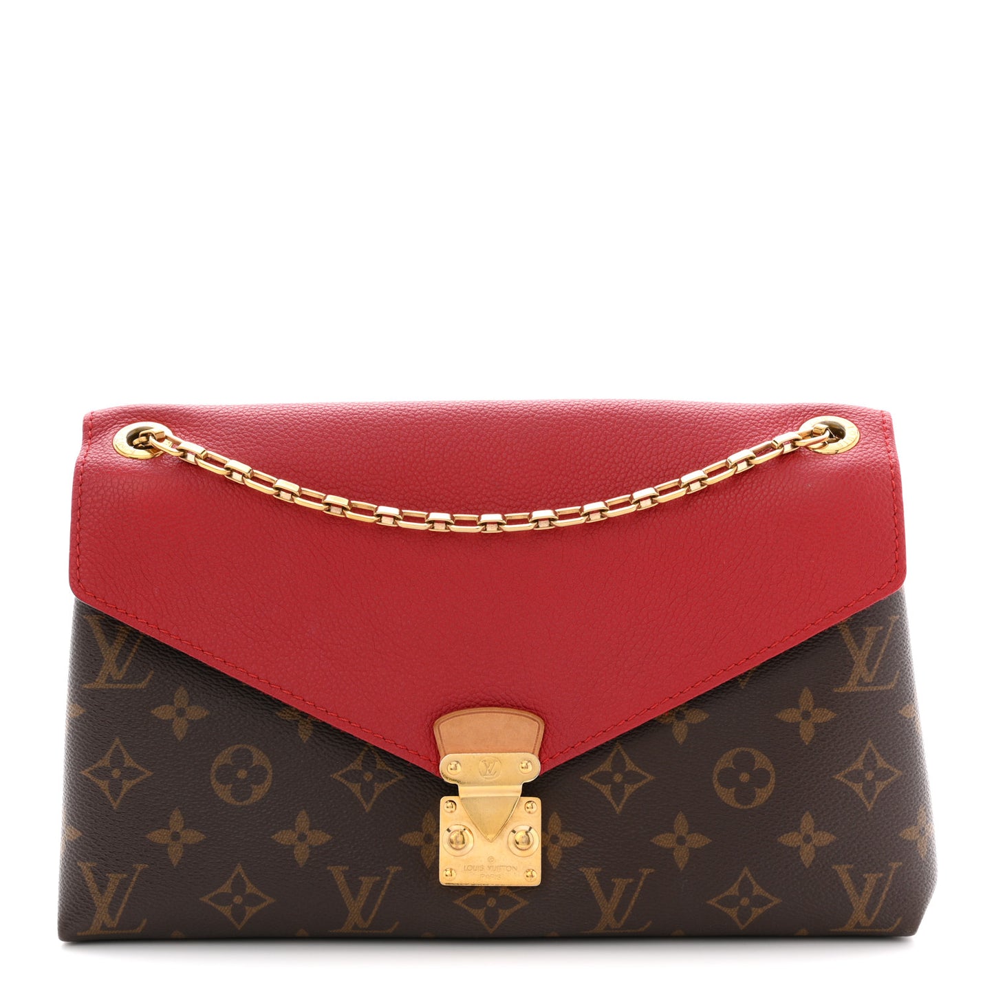 Monogram Pallas Chain Cherry