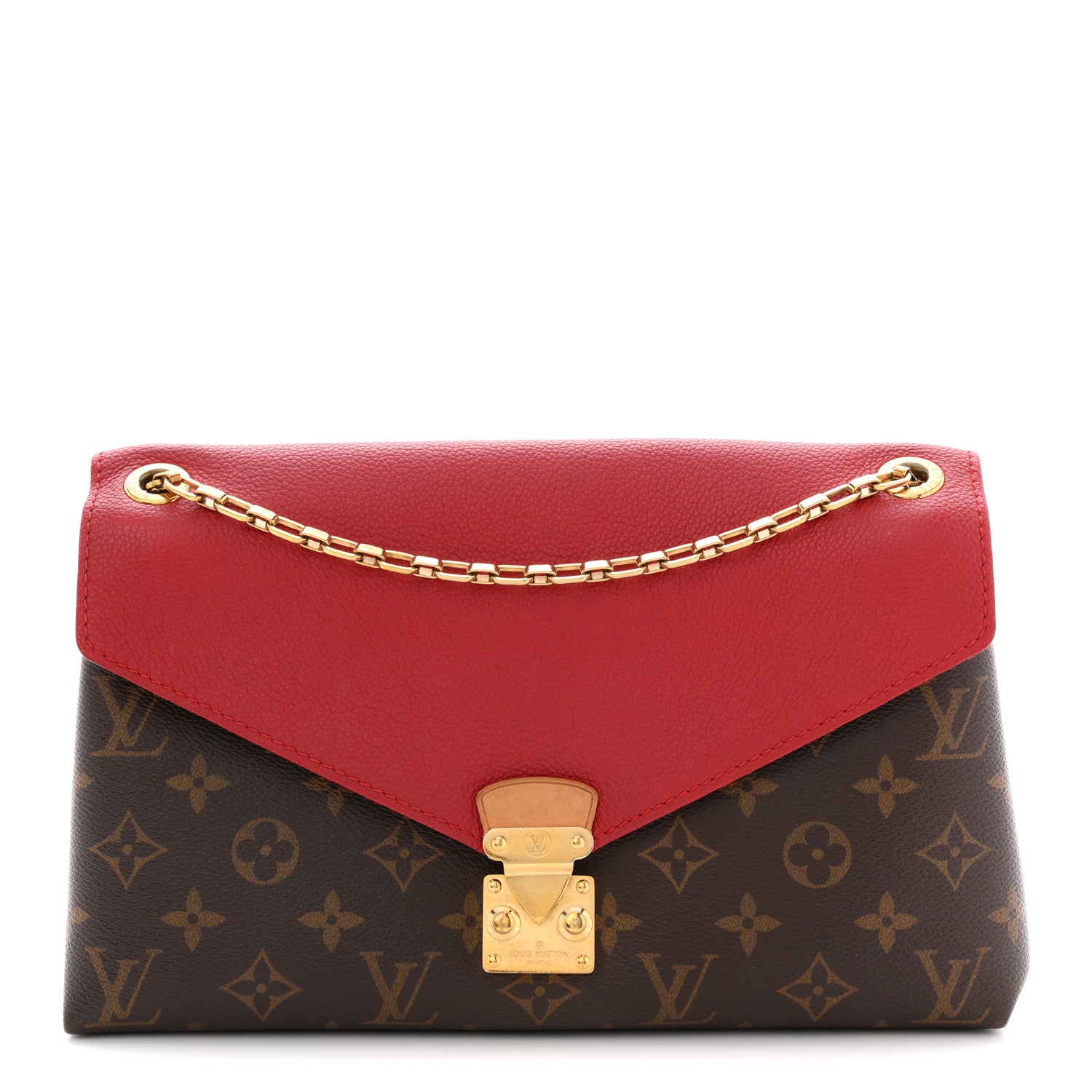Louis Vuitton Monogram Pallas Chain Cherry 1 of 11