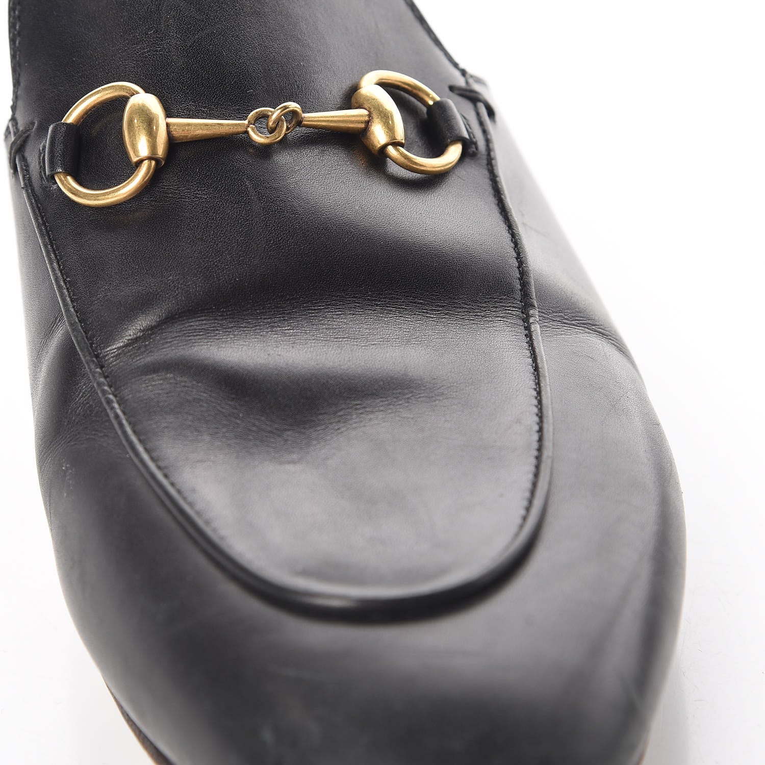 Gucci Calfskin Womens Princetown Slippers 39.5 Black 17 of 19